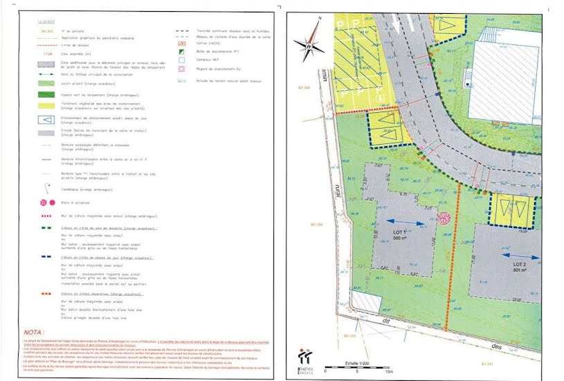  Vente Terrain à bâtir - à Le Mée-sur-Seine (77350) 