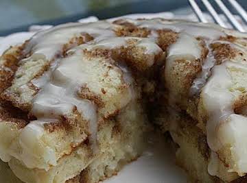 Cinnamon Roll Pancakes