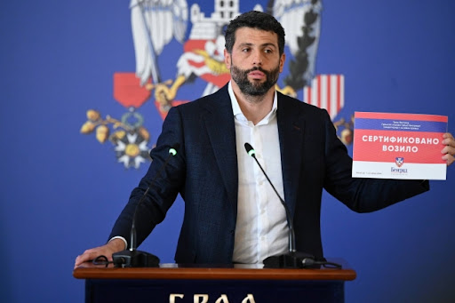 Šapić: Do kraja novembra prvih 1.000 informacionih tabli na stajalištima gradskog prevoza