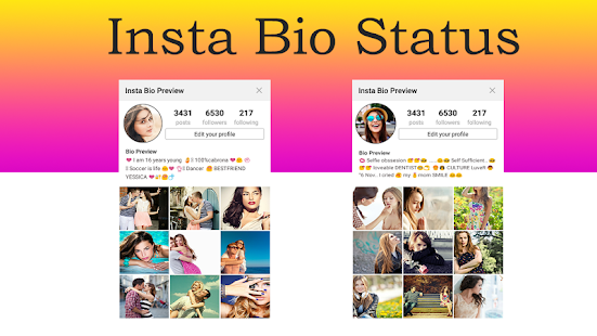 Download Bio Status For Instagram On Pc Mac With Appkiwi Apk Downloader