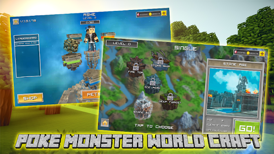 Poke Monster World Block Craft(圖2)-速報App
