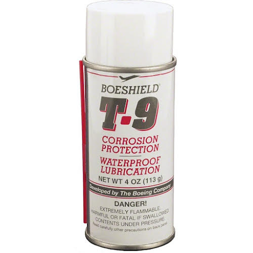 Boeshield T9 Aerosol Chain Lube and Rust Inhibitor: 4oz