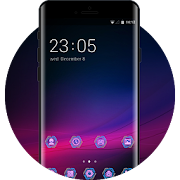 Next Tech Theme: Purple Neon for Galaxy J7 HD  Icon