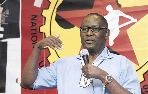 Cosatu general secretary Zwelinzima Vavi.