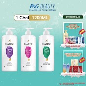 Dầu Gội Pantene Chai 1200Ml Ngăn Rụng Tóc/ Mượt Mà Óng Ả / Chăm Sóc Hư Tổn