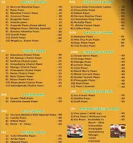 Sohrab Hotel menu 1