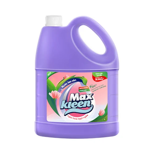 Chai Nước Lau Sàn MaxKleen Ngàn hoa ngọt ngào 3.6kg