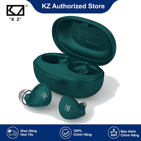 Tai Nghe True Wireless Kz S1/S1D Bluetooth 5.0 Điều Khiển Chạm Chống Ồn 4 Drivers