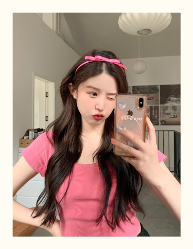 Title 2, Princess Series Pink Satin Bow Hairband Decorat...