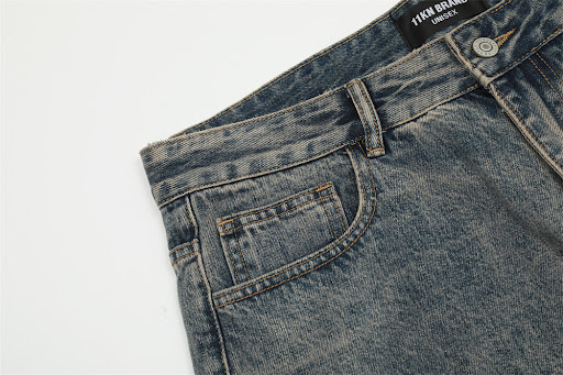 Title 7, Fashion personality worn jeans for men, offerin...