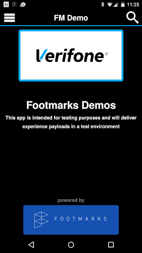 FM Demo VeriFone