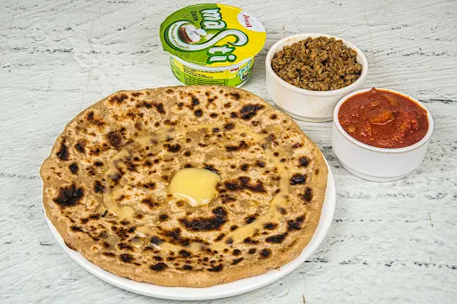 Desi Ghee Chicken Keema Paratha