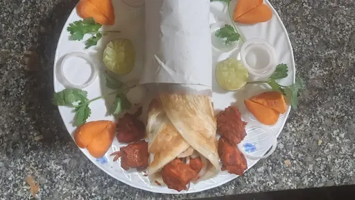Egg Chicken Kebab Roll With Cheese