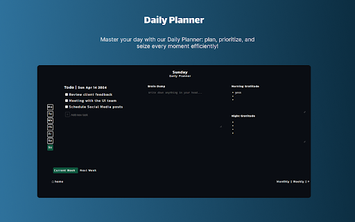 Foci Planner