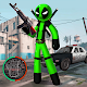 Download Green Superheros Stickman Rope Hero Gangster Crime For PC Windows and Mac 1.0