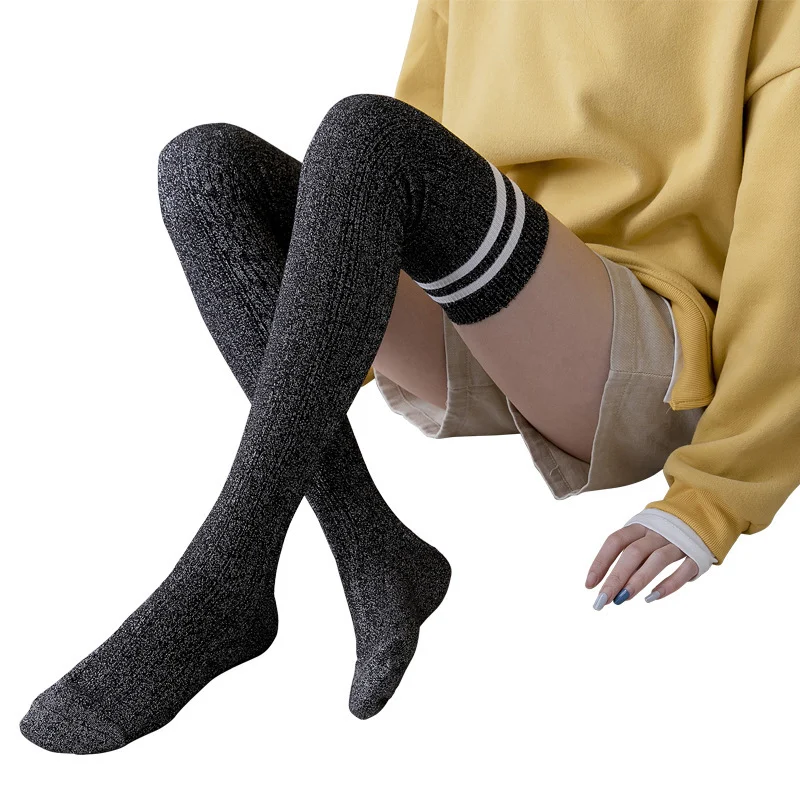Title 7, Chaussettes hautes pour femmes, chaussettes au ...