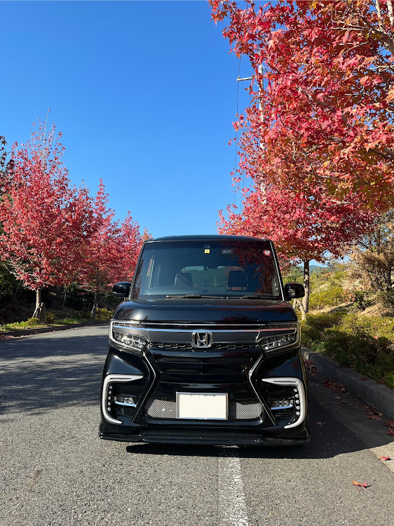Nボックスカスタムの紅葉に関するカスタム事例の投稿画像1枚目