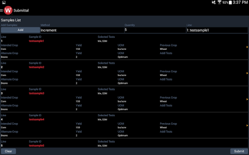 Screenshot Waypoint Analytical