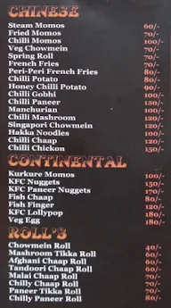Singh's Food Junction menu 4