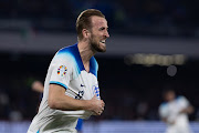 Harry Kane of England celebrates after scoring his team's second goal during the Uefa Euro 2024 qualifying round group C match against Italy at the Stadio Diego Armando Maradona on March 23 2023 in Naples, Italy.