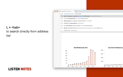 Listen Notes for Chrome - podcast search