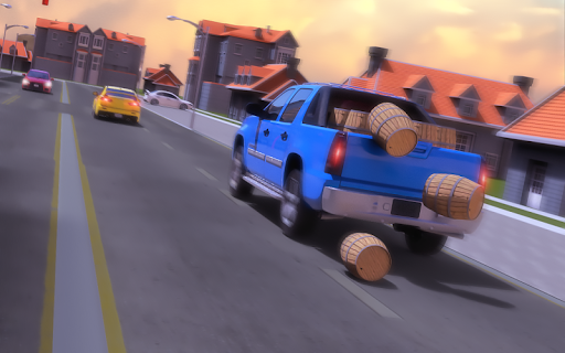 Pickup Cargo Truck Driving Transport Game 2020