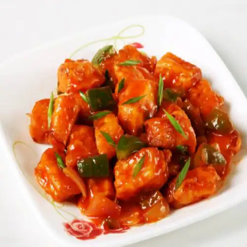 Paneer Hot Garlic Dry (10 Pcs)