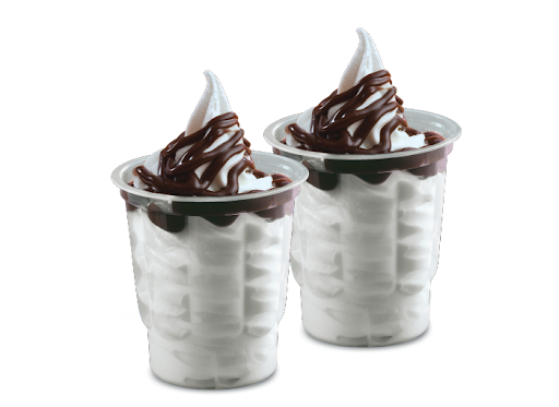 2 Soft Serve Hot Fudge (M)