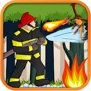 Jungle Fire Fighter Run  Icon