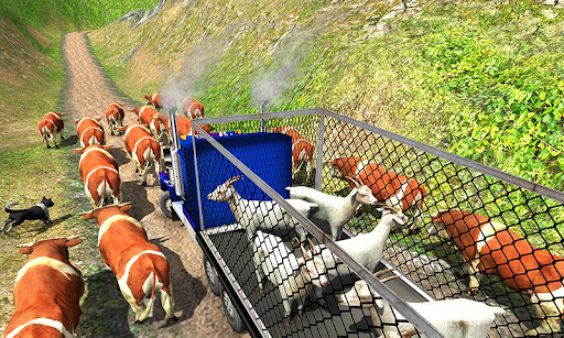 Screenshot Farm Animal Truck Driver Game