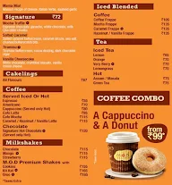 Mad Over Donuts menu 2