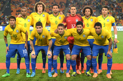 Brazil - with a collection of 5 World Cup gold medals