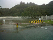 Heavy rains in East London.