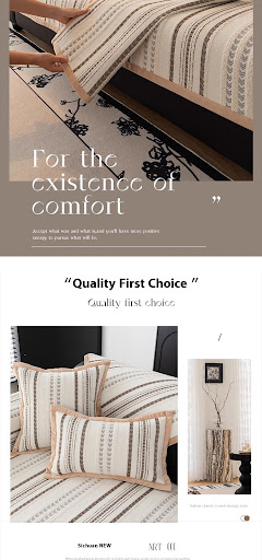 Title 2, Light luxury high-grade Chenille sofa cushion, ...