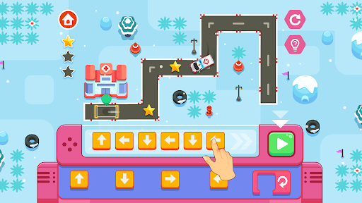 Screenshot Coding for kids - Racing games