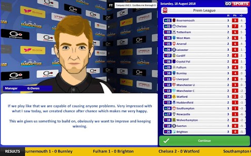 Club Soccer Director 2019 - Soccer Club Management Screenshot