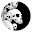 Skulls HD New Tabs  Skeletons Theme