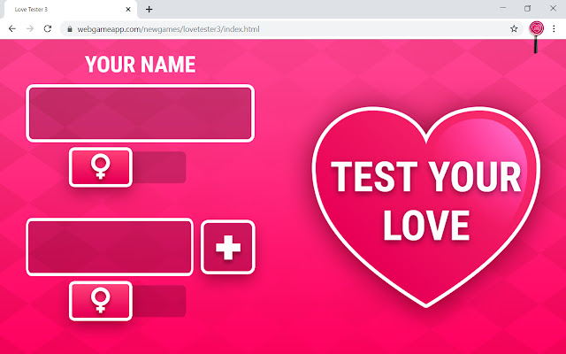 Love Tester 3 Game
