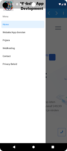 Screenshot websiteapp.nl