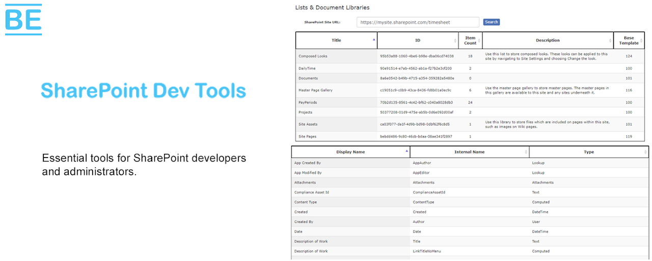 Dev Tools for SharePoint Preview image 2