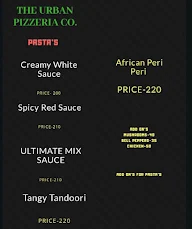 The Urban Pizzeria menu 5