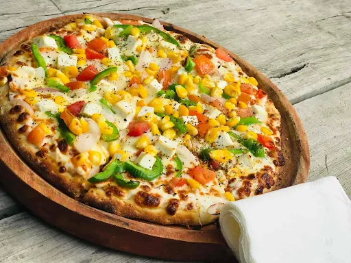 Corn Capsicum Pizza