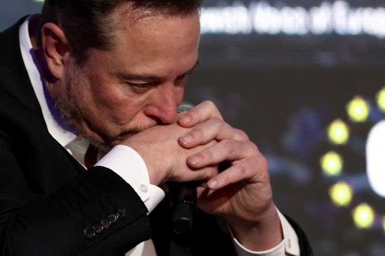 SpaceX CEO Elon Musk. File photo:LUKASZ GLOWALA/REUTERS