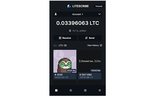 Litescribe Wallet