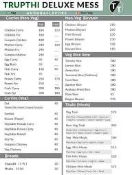 Trupthi Deluxe Mess menu 3