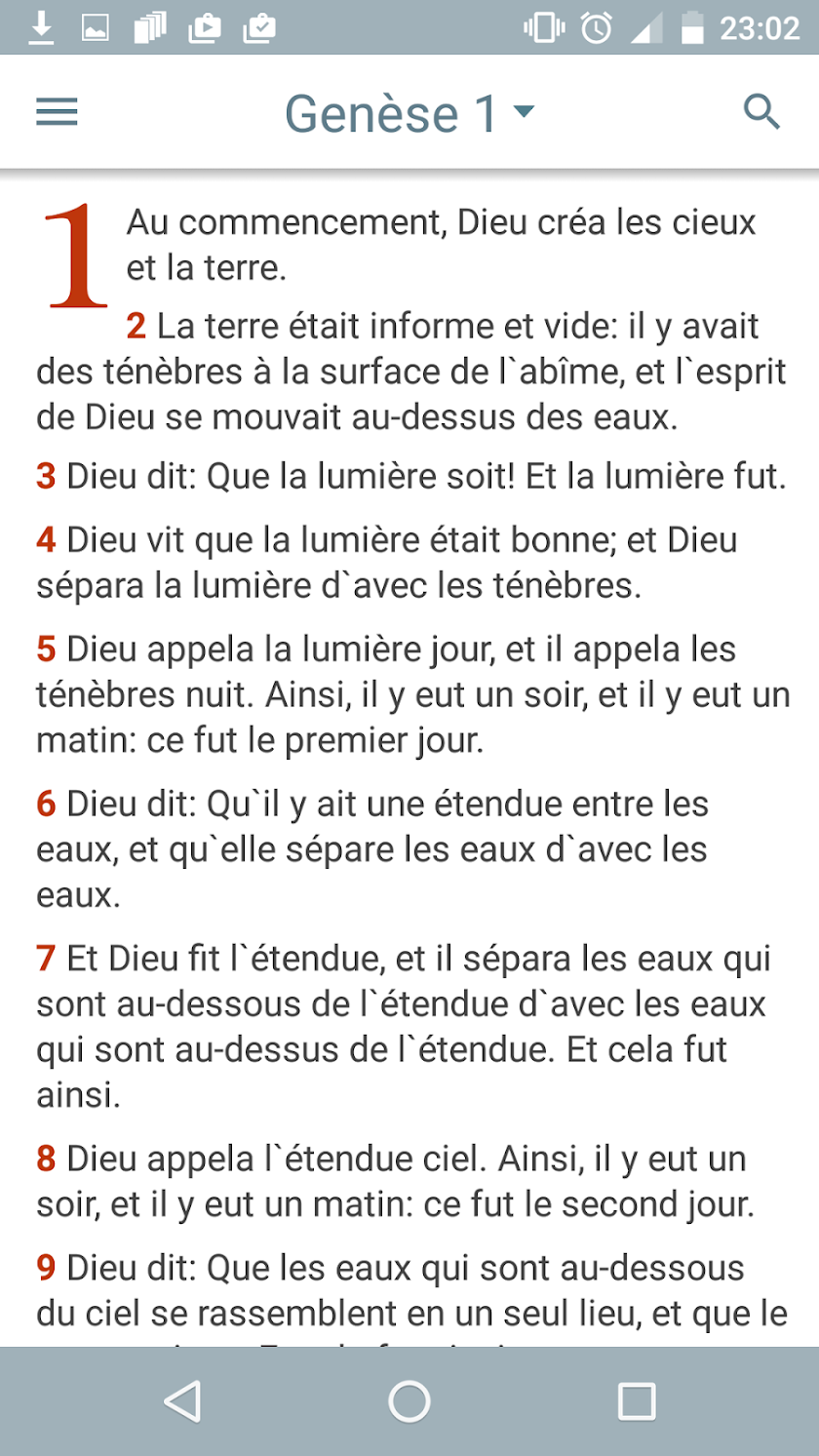 La bible de Jérusalem Screen 2