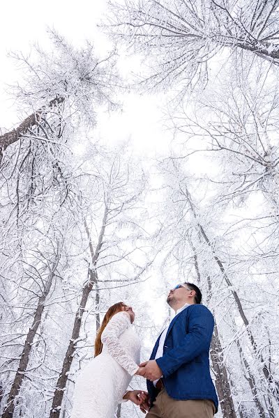 Hääkuvaaja Kirill Sviridov (kirs). Kuva otettu 26. maaliskuuta 2022