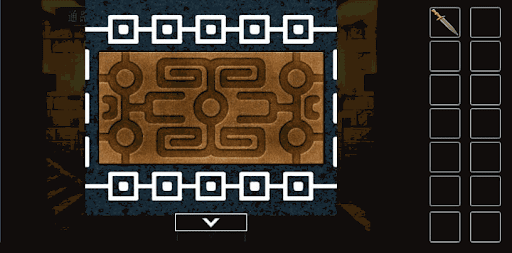 奇妙な遺跡からの脱出_二股の平たい棒