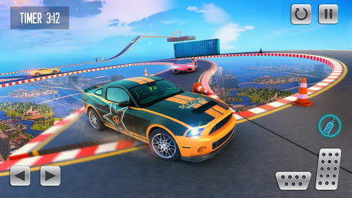 Superhero GT Racing Car Stunts  Ramp Car Games