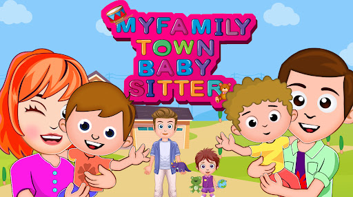 Screenshot My Family Town - Babysitter